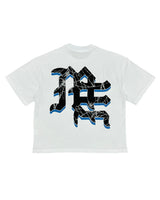 Mixed Emotions Midnight Rider Tee White