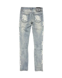Mixed Emotions Monogram Denim Sea