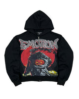 Mixed Emotions Nightfall Zip Up Hoodie Black
