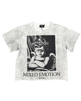 Mixed Emotions Oversize XIX Tee White