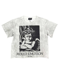Mixed Emotions Oversize XIX Tee White