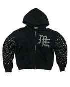 Mixed Emotions Pearl Hoodie Black
