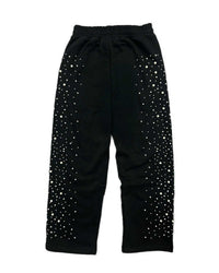 Mixed Emotions Pearl Sweatpants Black