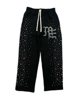 Mixed Emotions Pearl Sweatpants Black