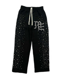Mixed Emotions Pearl Sweatpants Black