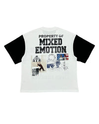 Mixed Emotions Property Tee White