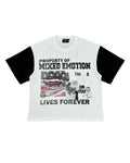 Mixed Emotions Property Tee White