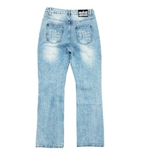 Mixed Emotions ME Rhinestone Denim Blue Wash