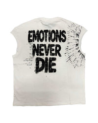 Mixed Emotions Starboy Sleeveless Tee Cream