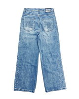 Mixed Emotions Stone Baggy Jeans Blue