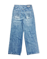 Mixed Emotions Stone Baggy Jeans Blue