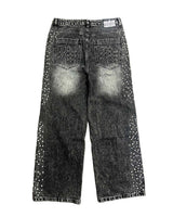 Mixed Emotions Stone Baggy Jeans Grey