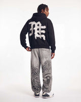 Mixed Emotions Striped Sweatpants Grey