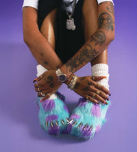 Bravest Studios Spot Bear Claw Mule Teal