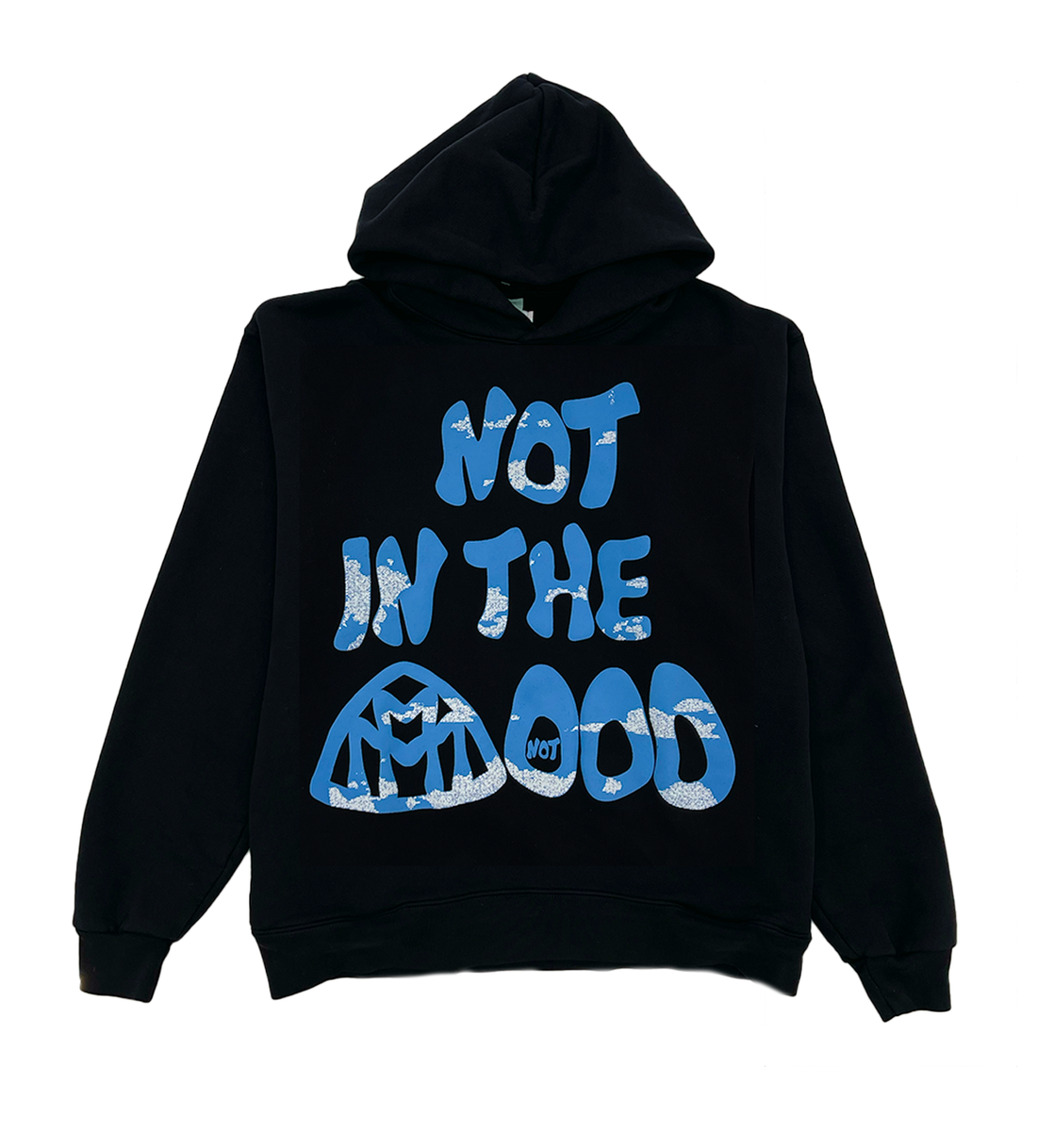 Mood Swings Black Cloud Hoodie, Front View