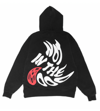 Mood Swings Black Swirl Hoodie, Back View