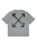 Off-White Chalk Arrow Tee Heather Grey