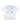 Off-White Outline Arrow Tee white, blue textured cross-arrows graphic across the back, back view