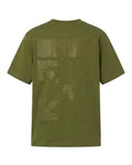 Off-White Patch Arrow Tee Moss Green