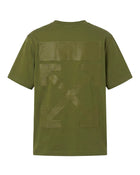 Off-White Patch Arrow Tee Moss Green