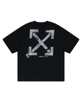 Off-White Solid Arrow Tee Black