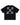 Off-White Solid Arrow Tee black, painted white cross-arrows graphic across the back, back view