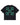 Off-White Tape Arrow Tee black, green tape-effect cross-arrows graphic across the back, back view