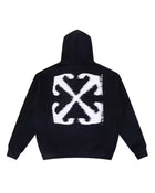 Off-White Windy Arrow French Terry Hoodie Black