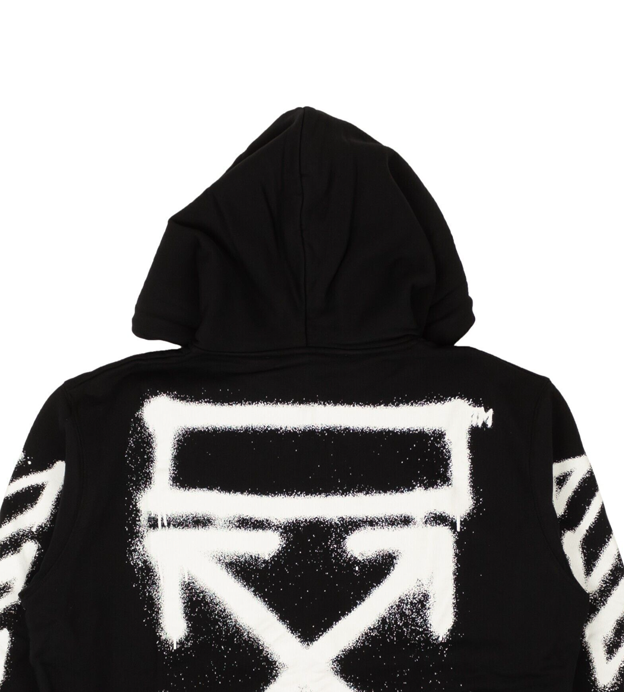 Off-White Black Spray Marker Zip Hoodie – Restock AR Off-White Black Spray Marker Zip Hoodie – Restock AR