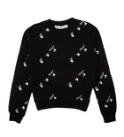 Off-White Black White All Over Slim Crewneck