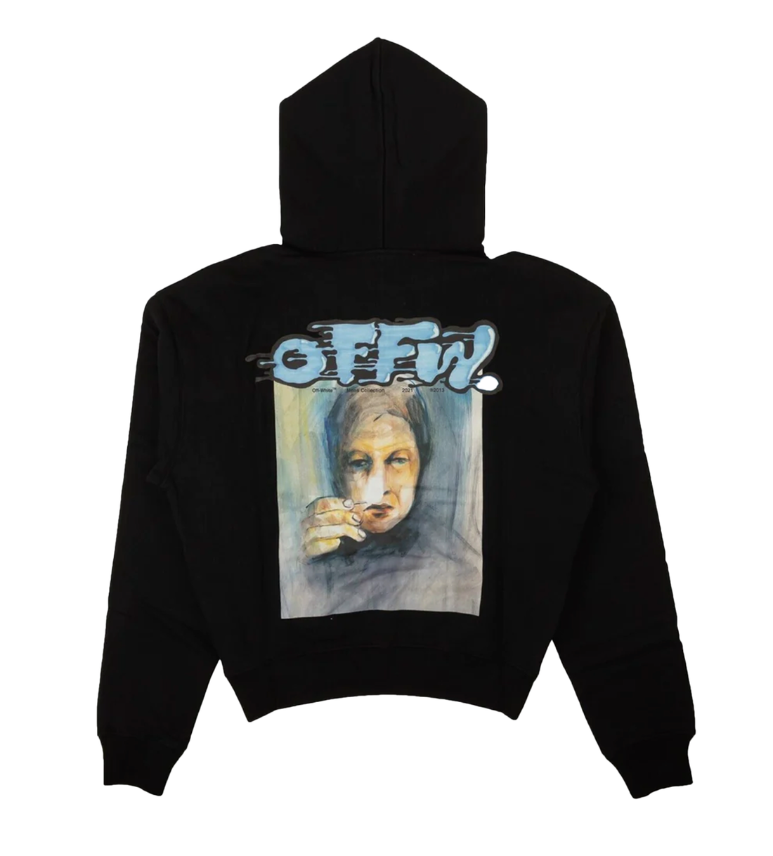 Screaming girl off white discount hoodie