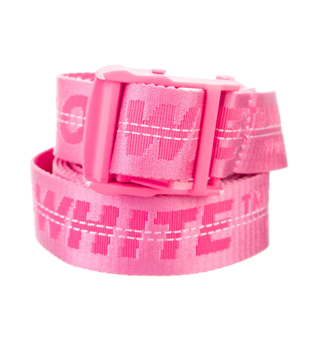 Neon pink hot sale off white belt