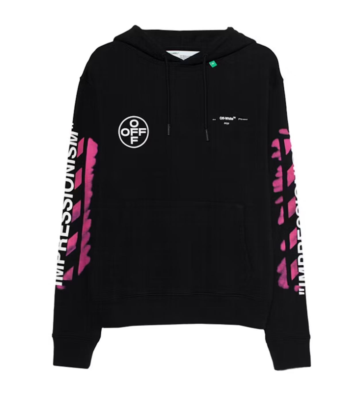 Off White Pink Arrow Hoodie Restock AR