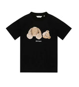 Palm Angels Brown Bear Tee Black