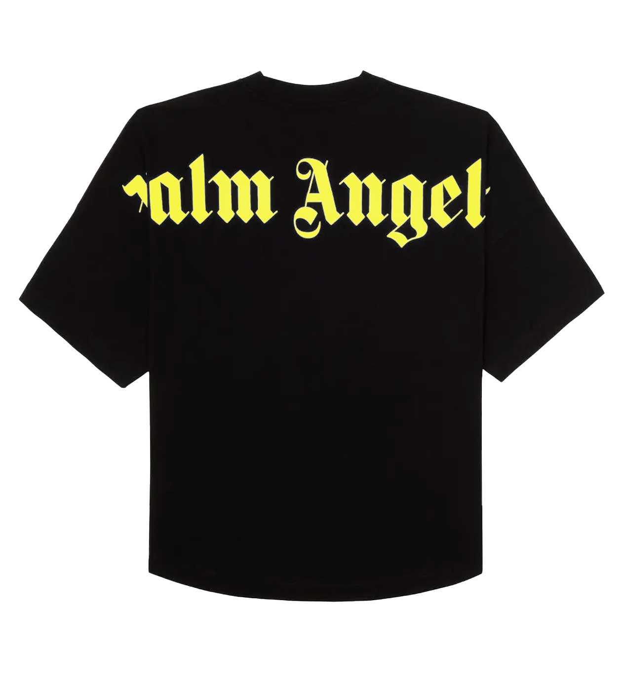 Palm Angels Classic Logo Over Tee Black/Yellow