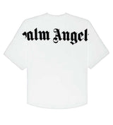 Palm Angels Classic Logo Over Tee White/Black