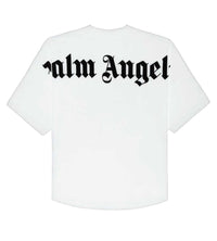 Palm Angels Classic Logo Over Tee White/Black