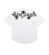 Palm Angels Shooting Stars Logo White/Black Back View