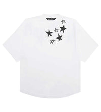 Palm Angels Shooting Stars Overlogo Tee White/Black