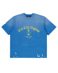 Pieces Brotherhood Tee Faded Blue
