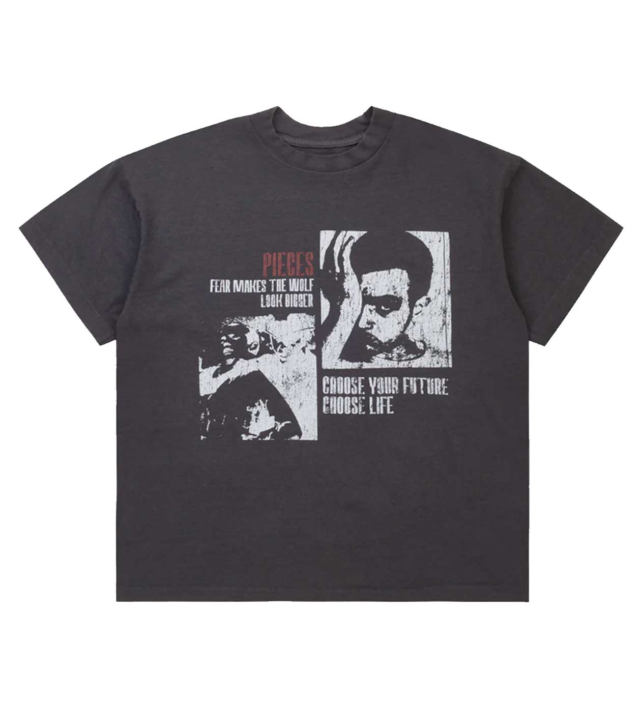 Pieces Future Tee Vintage Black