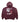 Pieces Inhumane Half Zip Sweatshirt Maroon