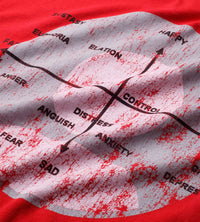 Pieces Mental Health Tee Vintage Red