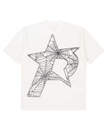 Pieces P-Star Web Tee Cream