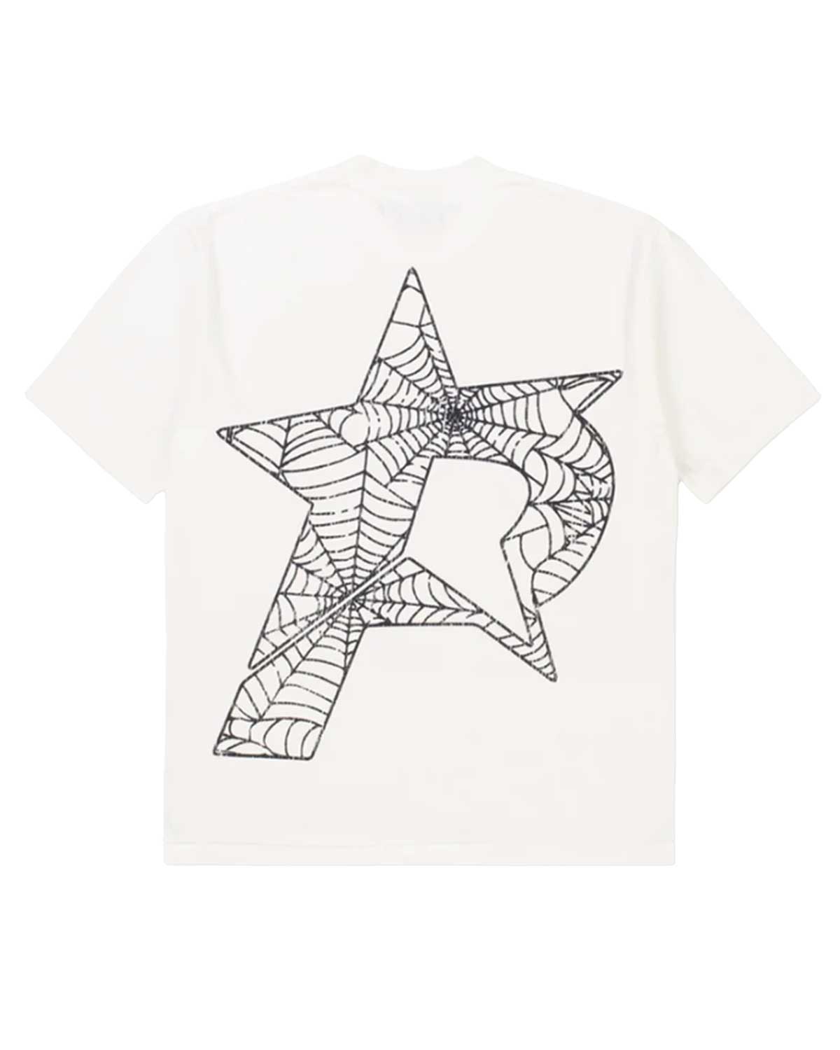 Pieces P-Star Web Tee Cream