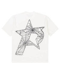 Pieces P-Star Web Tee Cream