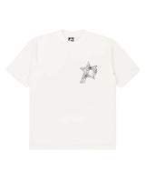 Pieces P-Star Web Tee Cream