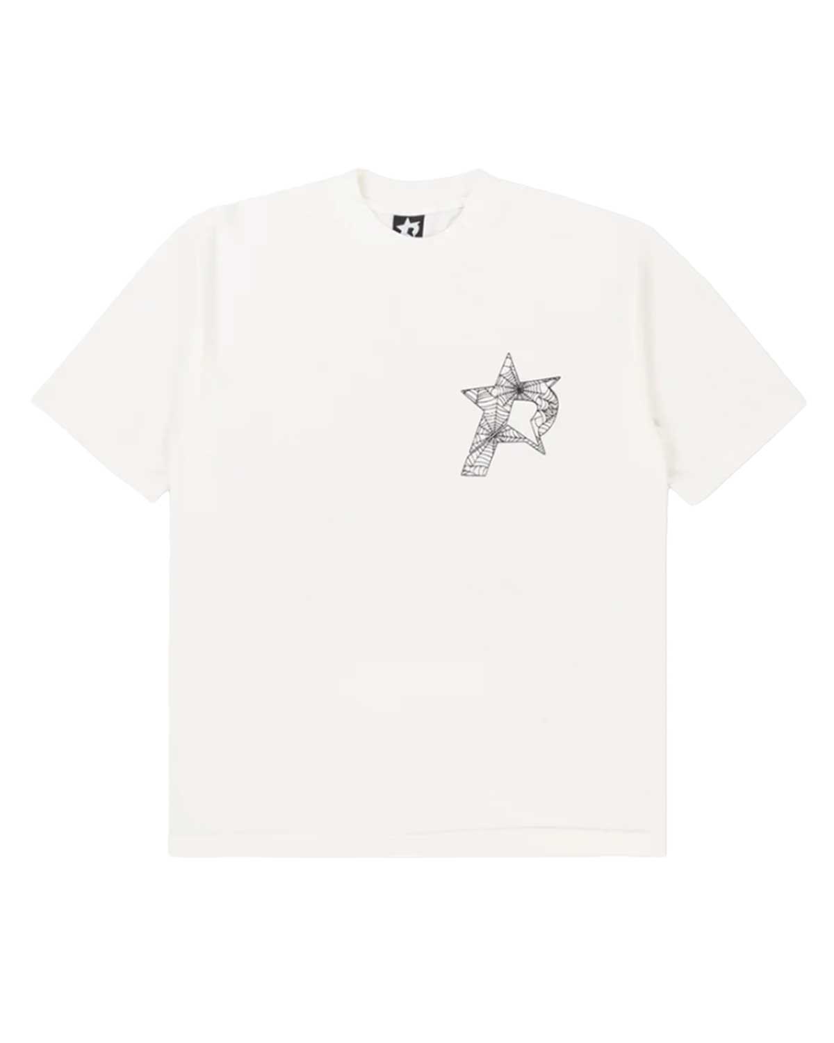 Pieces P-Star Web Tee Cream