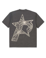 Pieces P-Star Web Tee Vintage Black