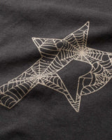 Pieces P-Star Web Tee Vintage Black